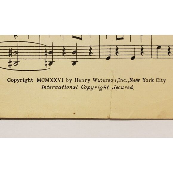 Sheet Music- Someone is Losin' Susan with Ukulele Arrangement ©1926 By Roy Turk - Picture 4 of 4